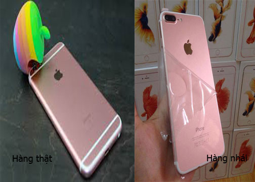 Mách bạn cách phân biệt iPhone 7 thật và nhái